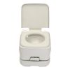 2.6 Gallon Portable Removable Flush Toilet with Double Outlet