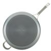 Introducing the 14 Inch Elementum Nonstick Frying Pan/Skillet with Helper Handle in Oyster Gray.