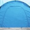 Camping Tent 6 Persons Blue and Light Blue