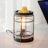 Electric Wax Melt Warmer Vintage Light Bulb Fragrance Candle Warmer for Rustic Office Home with Replacement Bulb