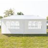 20''x10''(3 x 6m) Six Sides Two Doors Waterproof Tent with Spiral Tubes For Household;  Wedding;  Party;  Parking Shed  XH