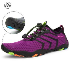 Light And Portable Beach Wading Shoes (Option: Purple-38)