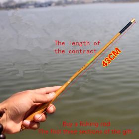 Pocket Super Short Section Fishing Rod Carbon Super Light (Option: 1.8m)