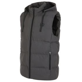 Helios- Paffuto Heated Vest- The Heated Coat (Color: Gray)