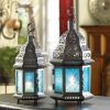 Contemporary Promenade Ornate Yet Elegant Birdcage Candle Lantern