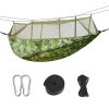 Portable Nylon Swing Hanging Bed Outdoor Hiking Camping Hammock