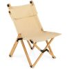 Folding Camping Chair with 2-Level Adjustable Backrest